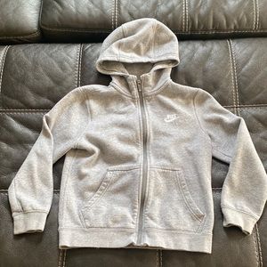 Boys Nike Club Fleece Zip Up Hoodie